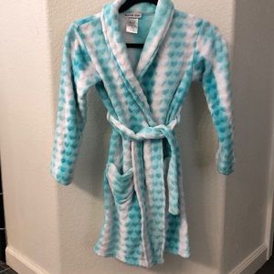 Girls sea foam robe size 7/8.